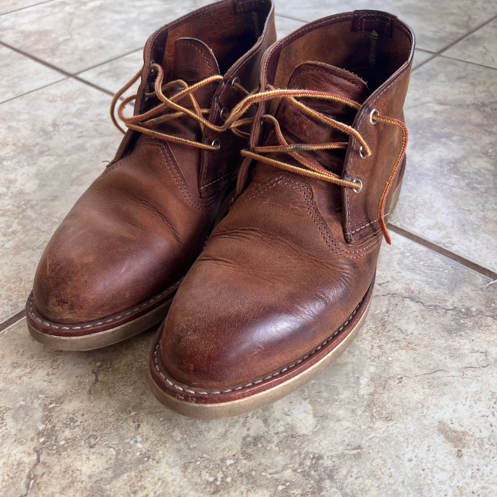 Red Wing Heritage Chukka model 3171 in Copper Rough and Tough Brown